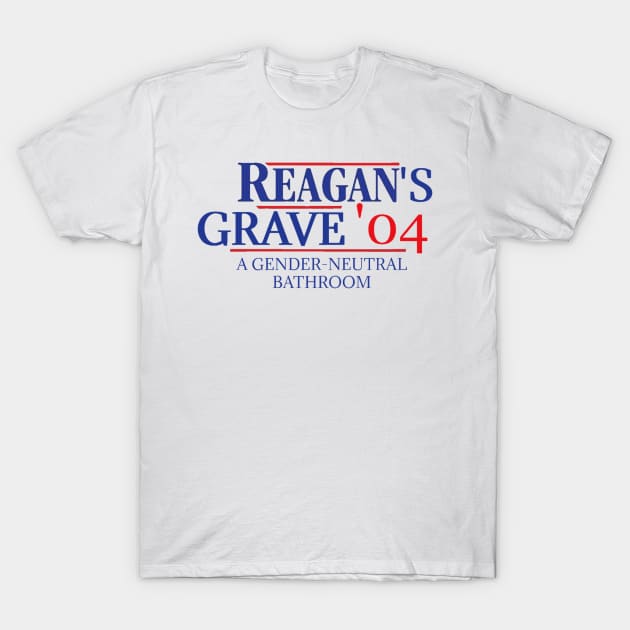 Reagan's Grave T-Shirt by chaoticdesperate